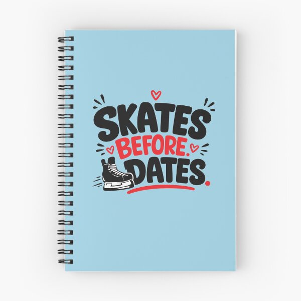 Item preview, Skates Before Dates Funny Ice Skating Hockey  designed and sold by slestore.