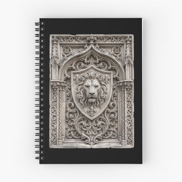 Item preview, Gothic Lion in Pale Stone Panel — Ornamental Sculpture designed and sold by David Mateo ArtWorks.