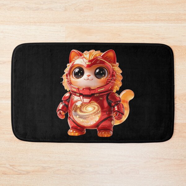 Item preview, Emerald Cat - Red Lion Ranger: Galactic Guardian of Justice designed and sold by ABYSSLAB.