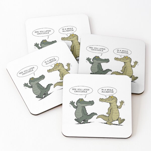 Item preview, in a while crocodile, see you later alligator designed and sold by goatboyjr.