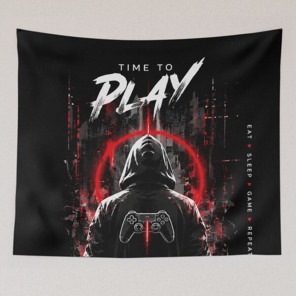 Item preview, Time to Play – Noob to Pro Gamer Hoodie Streetwear Gaming T-Shirt Design designed and sold by NBT-NOVA.