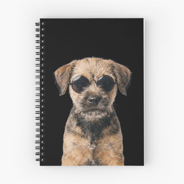 Item preview, Cute Baby Border Terrier Dog Wearing Sunglasses Funny designed and sold by RareLavender.