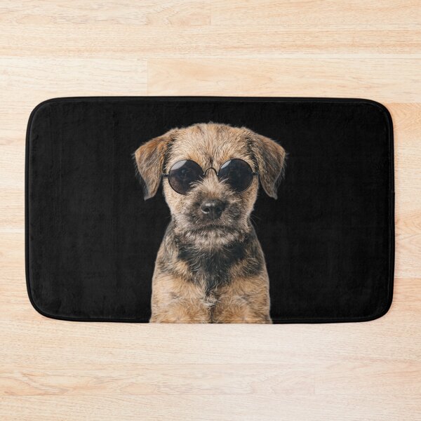 Item preview, Cute Baby Border Terrier Dog Wearing Sunglasses Funny designed and sold by RareLavender.