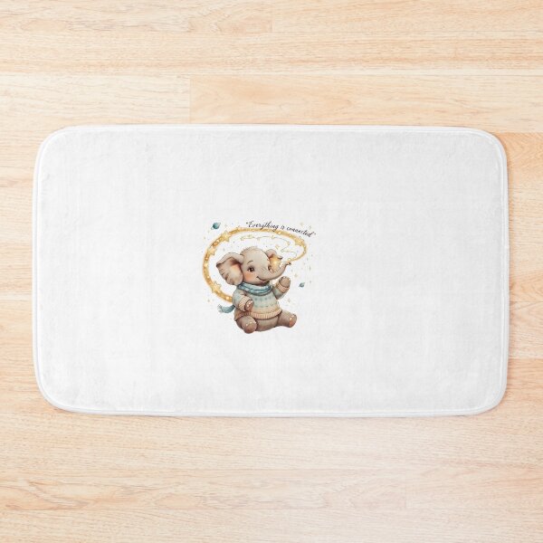 Item preview, Everything Is Connected Cute Vintage Elephant Space Aesthetic designed and sold by AQUILAKREO.
