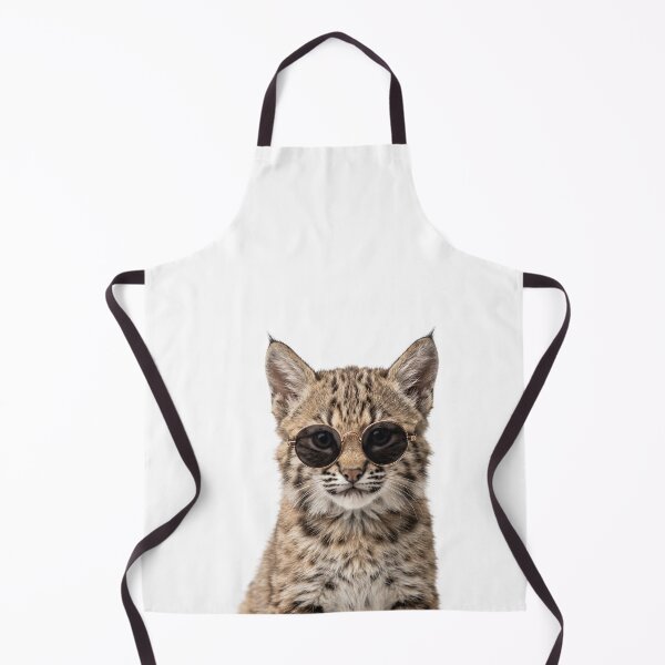 Item preview, Cute Baby Bobcat Wearing Sunglasses Funny designed and sold by RareLavender.