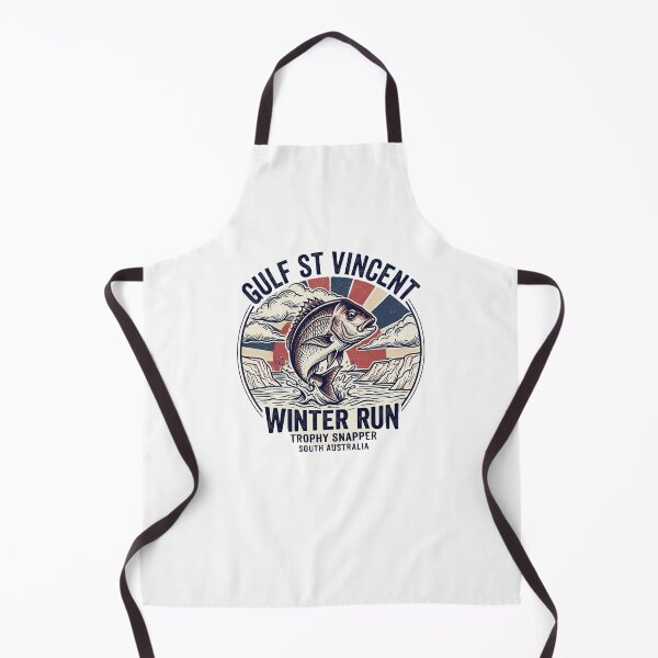 Item preview, Gulf St Vincent Snapper Fishing Vintage Australian Winter Saltwater Fisherman Apparel designed and sold by Yellowriversss.
