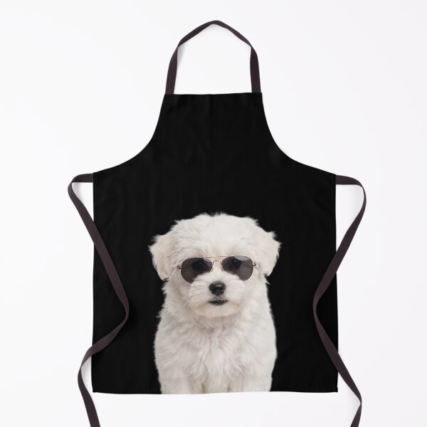 Item preview, Cute Baby Coton de Tulear Dog Wearing Sunglasses Funny designed and sold by RareLavender.