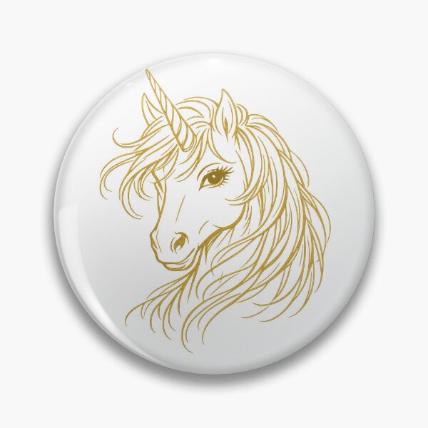 Item preview, Majestic Unicorn Line Art designed and sold by KungPowUnicorn.