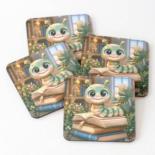 Item preview, The Little Bookworm's Secret Library designed and sold by MyMagicalPlace.