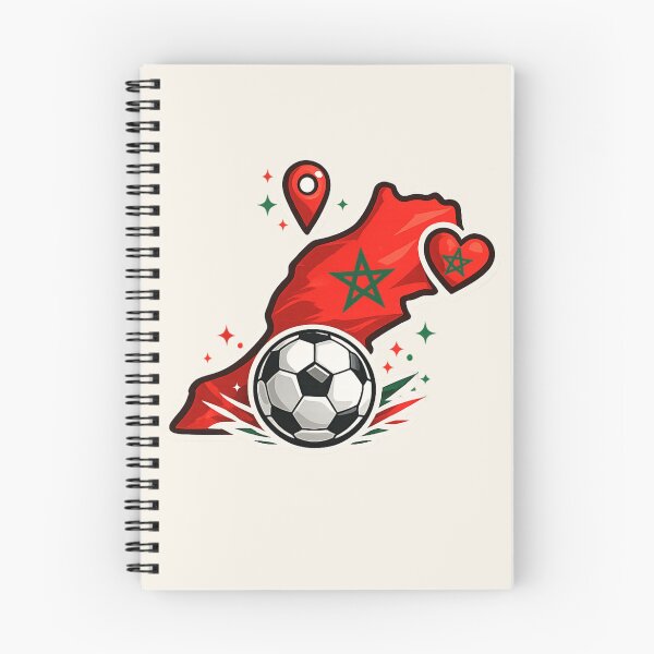 Item preview, Morocco Soccer Map Fan Design designed and sold by Corvoria.