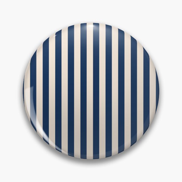 Item preview, Timeless Navy Cream Stripes for Beach House Decor designed and sold by Studio Pico.