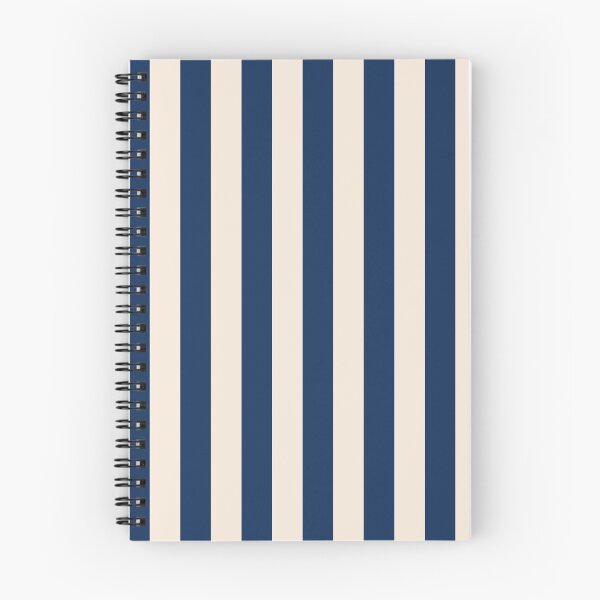 Item preview, Timeless Navy Cream Stripes for Beach House Decor designed and sold by Studio Pico.