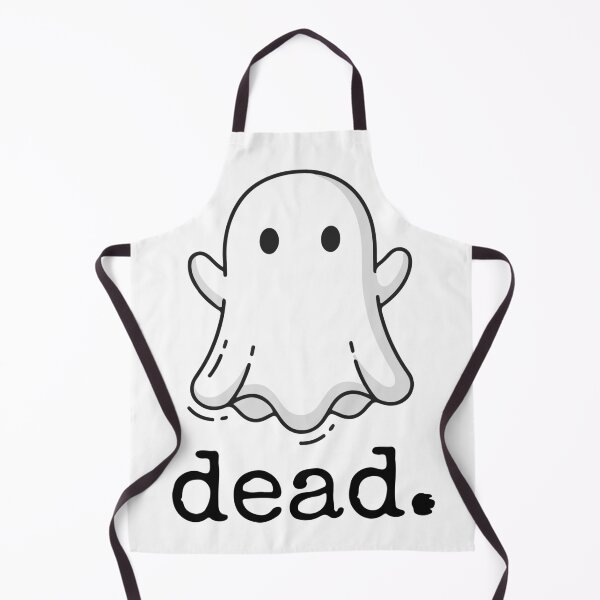 Item preview, dead. Minimalist Sheet Ghost Dead Cartoon Funny Goth designed and sold by Vanilla-Girl.