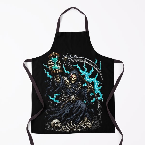 Item preview, Savage Grim Reaper With Hourglass And Teal Lightning designed and sold by Tong4130.