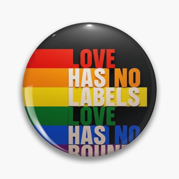 Item preview, ​Love Has No Labels, Love Has No Boundaries – Pride Typography Design designed and sold by Bernard03.