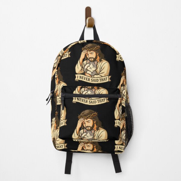 Item preview, Jesus Never Said That Kawaii Cat designed and sold by plushism.