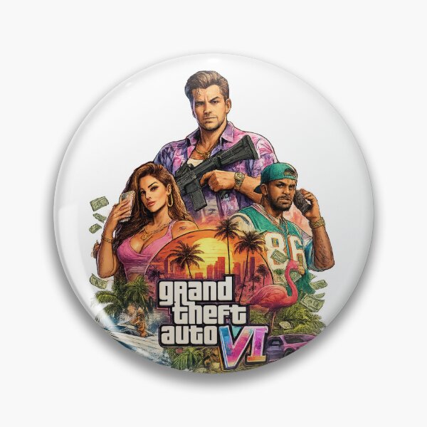 Item preview, gta vi (gta 6 )  designed and sold by Looplk.