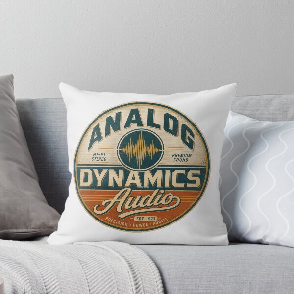 Item preview, Analog Dynamics Audio - Vintage Hi-Fi Brand Logo designed and sold by JustResultsCo.