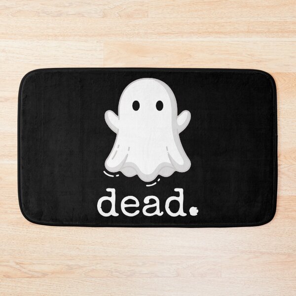Item preview, White Sheet Ghost "dead." For Black Apparel Minimalist Goth-Lite designed and sold by Vanilla-Girl.