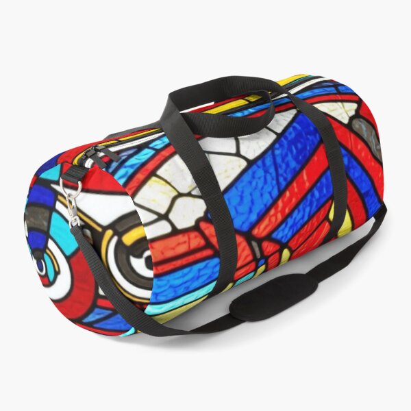 Item preview, mosaic machine stained glass colorful geometric abstract design designed and sold by SmashingDeals.