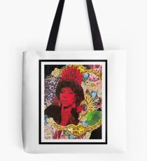 QUEEN ARETHA -BLACK BORDER Tote Bag