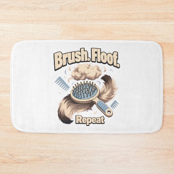 Item preview, Ragdoll Cat Brush Floof Repeat designed and sold by pirminio.