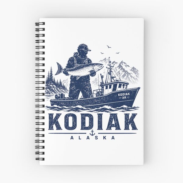 Item preview, Kodiak Alaska Fishing  designed and sold by PamLeeDesign.
