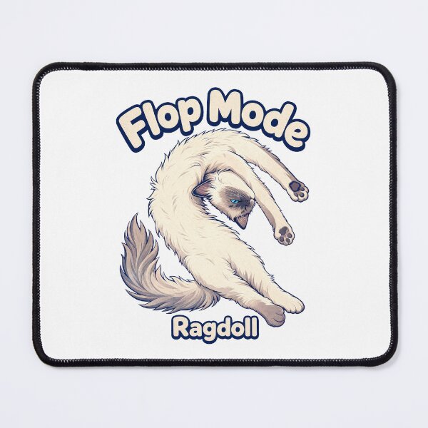 Item preview, Ragdoll cat in flop mode designed and sold by pirminio.