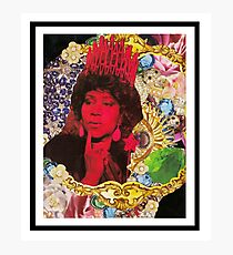 QUEEN ARETHA -BLACK BORDER Photographic Print