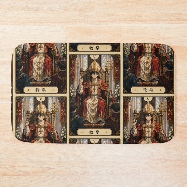 Item preview, Tarot card the hierophant in anime style designed and sold by ProjecTees.