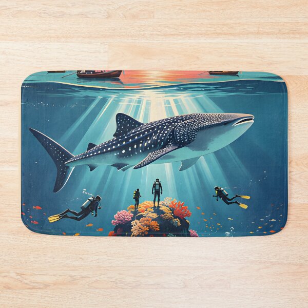 Item preview, RICHELIEU ROCK – Retro Sunset Poster  Retro tropical sunset poster illustration of Richelieu Rock, Andaman Sea, Thailand. designed and sold by Spirit of Siam.