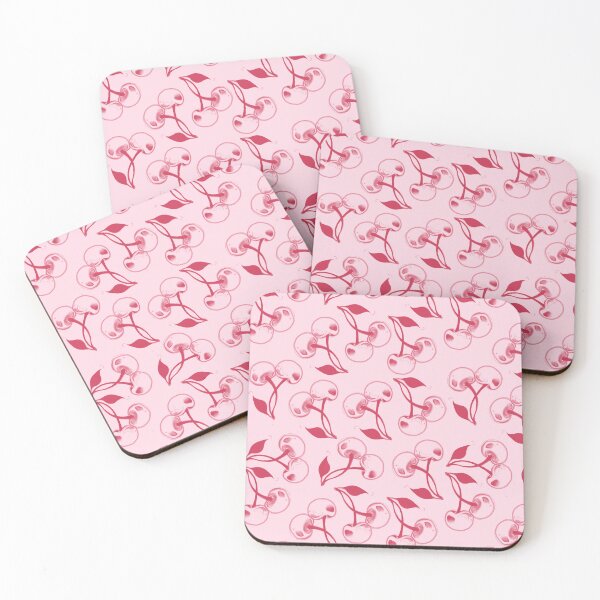 Item preview, Pink Cherries | Pattern designed and sold by ellieoxenfree.