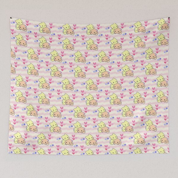 Item preview, Cute Kawaii Pastel Cats Seamless Pattern designed and sold by SeJaa.
