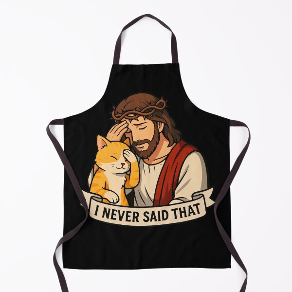 Item preview, Jesus Never Said That Kawaii Cat designed and sold by plushism.