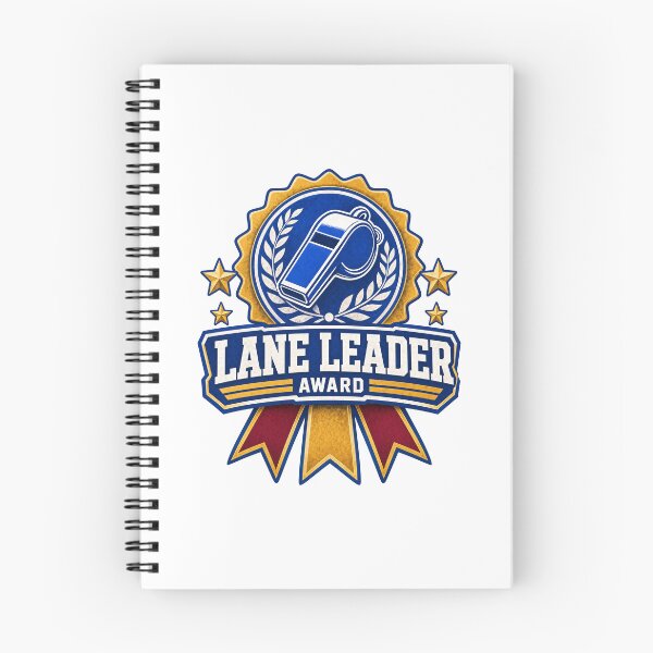 Item preview, Lane Leader Award Swimming Coach designed and sold by pirminio.