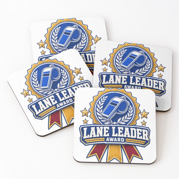 Item preview, Lane Leader Award Swimming Coach designed and sold by pirminio.