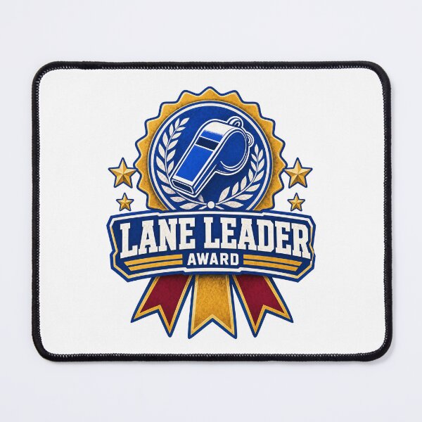 Item preview, Lane Leader Award Swimming Coach designed and sold by pirminio.