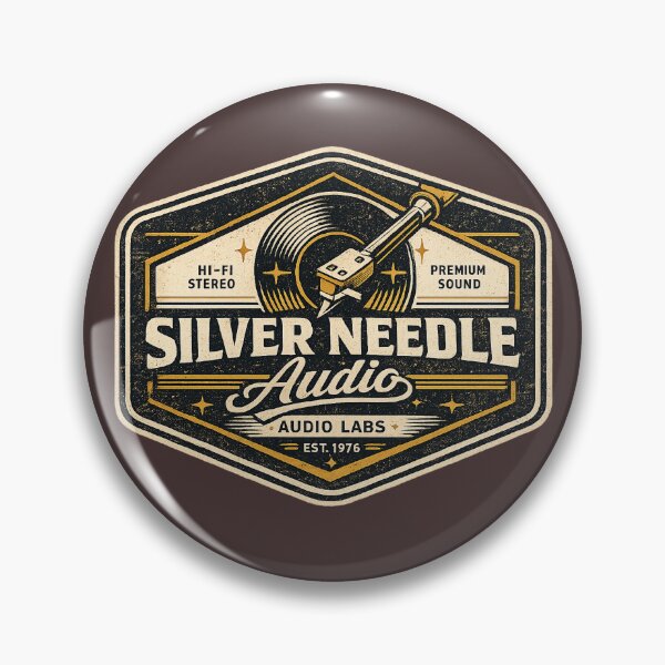 Item preview, Silver Needle Audio Labs - Retro Audio Company designed and sold by JustResultsCo.
