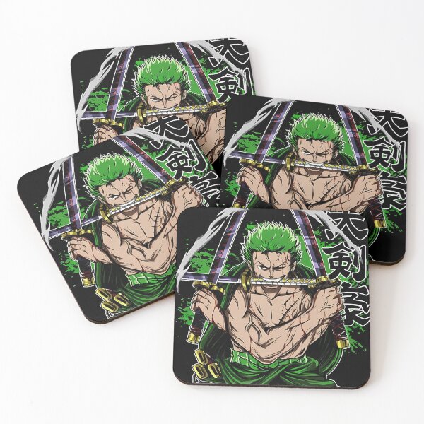 Item preview, Three Sword Warrior Anime Inspired Vintage Graphic designed and sold by ZenAnimeWearz.