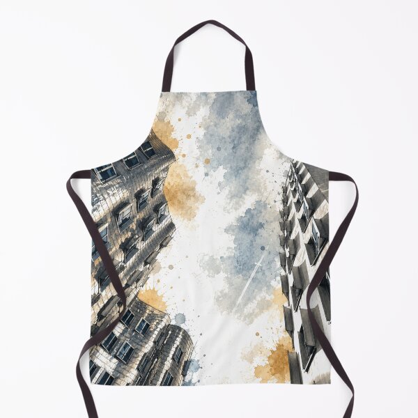 Item preview, Between the Gehry buildings – Media Harbour Düsseldorf designed and sold by Peter Kaul.