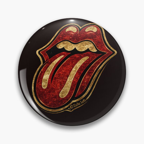 Item preview, Vintage rolling stones lips and tongue symbol - Kali's Mouth designed and sold by LuluLeb.
