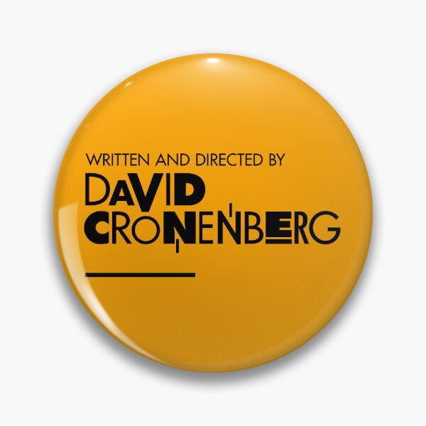 Item preview, Written and Directed by David Cronenberg designed and sold by Jeremy Saunders Design.