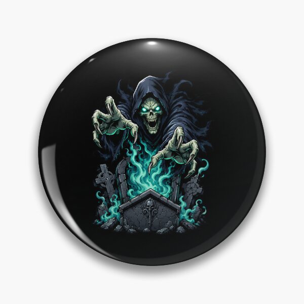 Item preview, Angry Spectral Reaper Rising From Haunted Broken Tomb designed and sold by Tong4130.