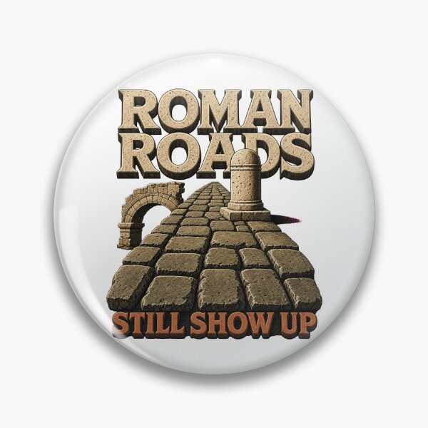 Item preview, Museum poster Roman roads designed and sold by pirminio.