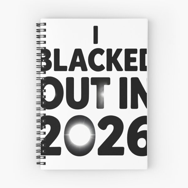 Item preview, 2026 Total Solar Eclipse Blackout Humor designed and sold by Gallery-yuuna .