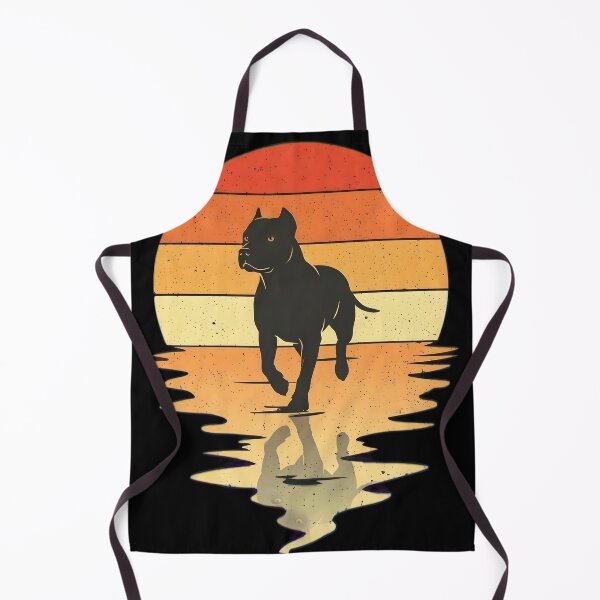 Item preview, Pitbull Retro Sunset Vintage Dog Lover Gift designed and sold by Occasional House.