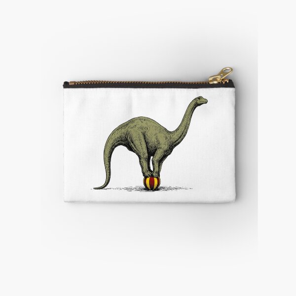 Item preview, Diplodocus balancing on a circus ball vintage illustration designed and sold by goatboyjr.