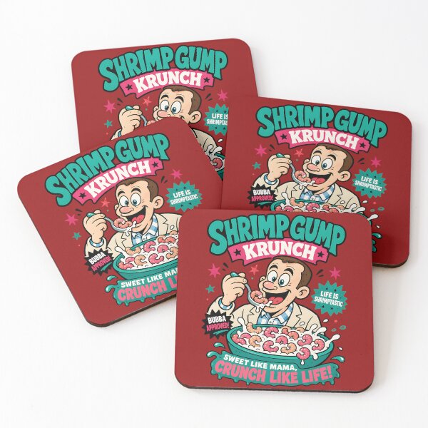 Item preview, Shrimp Gump Krunch designed and sold by BrambleBox.