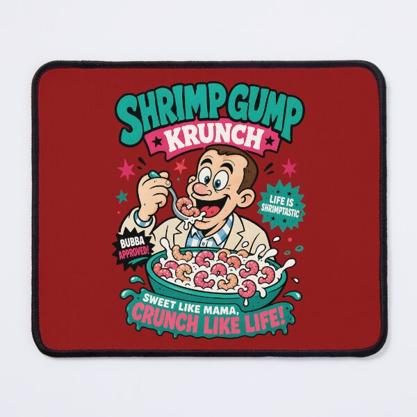 Item preview, Shrimp Gump Krunch designed and sold by BrambleBox.