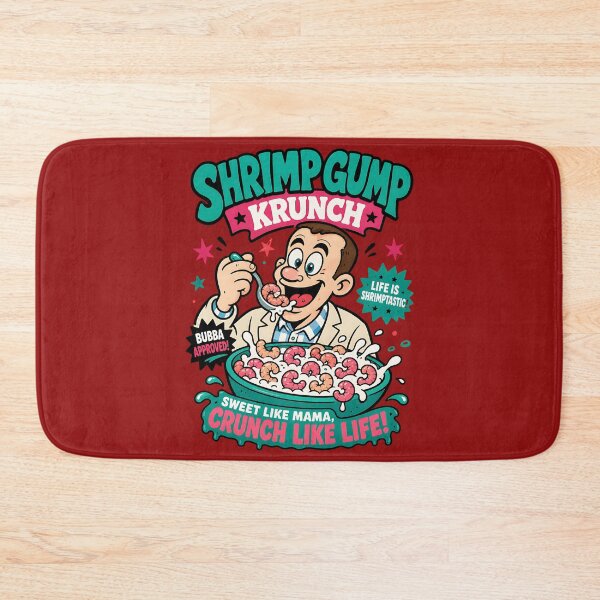 Item preview, Shrimp Gump Krunch designed and sold by BrambleBox.